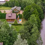 Log House The River Pearl Willa Brod na Kupi
